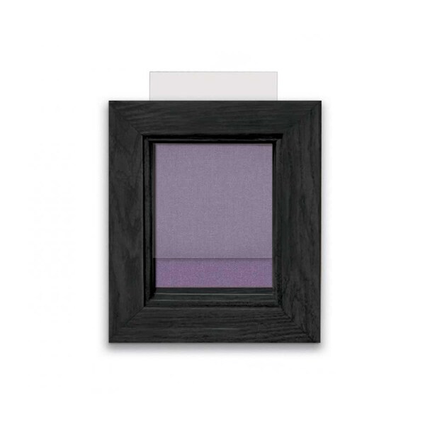 Outdoor Enclosed Combo Board, 48"x36", Bronze Frame/Black Porc & Cobalt